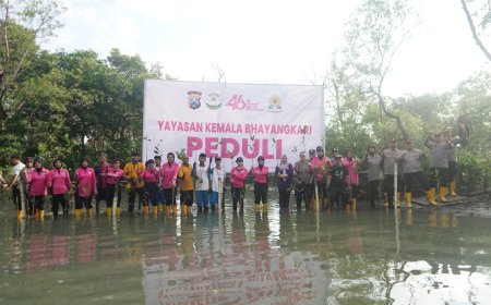 YKB Tanjung Perak Wujudkan Pesisir Hijau Lewat Mangrove