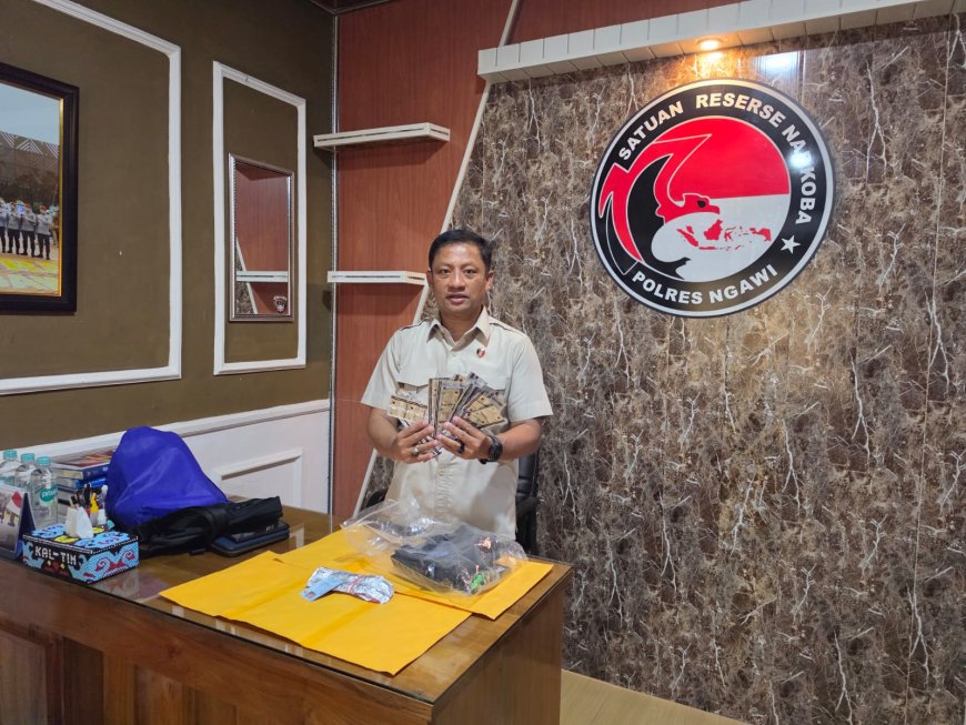 Polres Ngawi Tindak Tegas Peredaran Obat Keras Ilegal