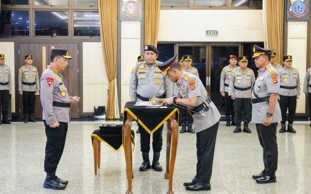 Pelantikan PJU Mabes Polri Perkuat Struktur Kepemimpinan