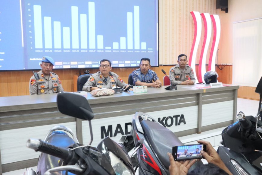 Dua Pelaku Curanmor Diamankan dalam Operasi Polisi