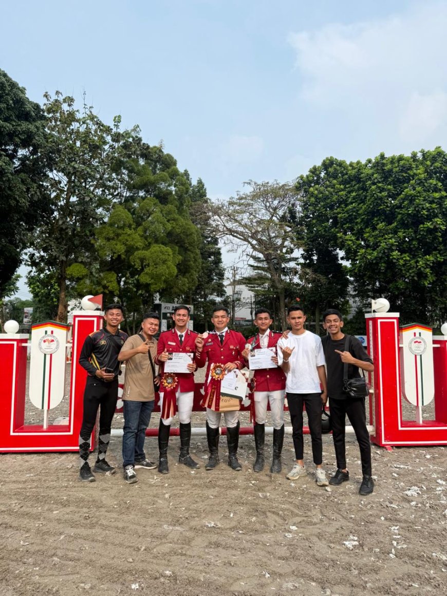 Prestasi Memukau, Tim Berkuda Den Turangga Baharkam Polri Borong Juara di Arthayasa Open 2026