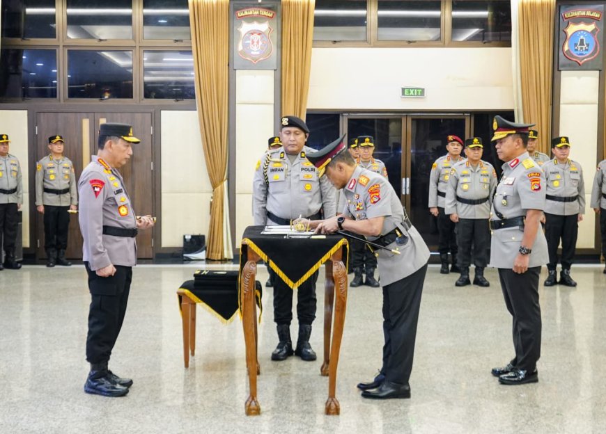 Pelantikan PJU Mabes Polri Perkuat Struktur Kepemimpinan