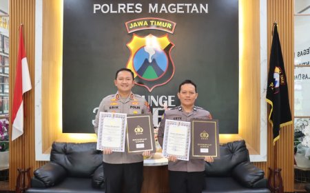 Polres Magetan Raih Nilai Tertinggi dalam Indikator Kinerja Pelaksanaan Anggaran