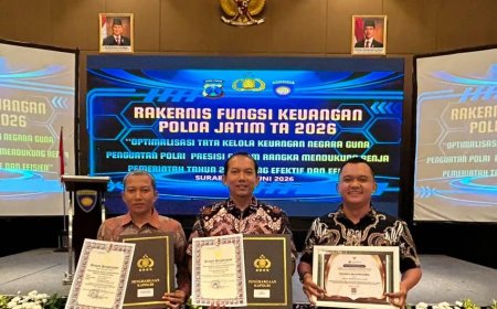 Polres Bojonegoro Raih Tiga Penghargaan atas Pengelolaan Anggaran Terbaik