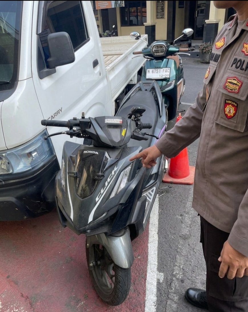 Gerak Cepat Polisi Ungkap Kasus Curanmor di Ngajum