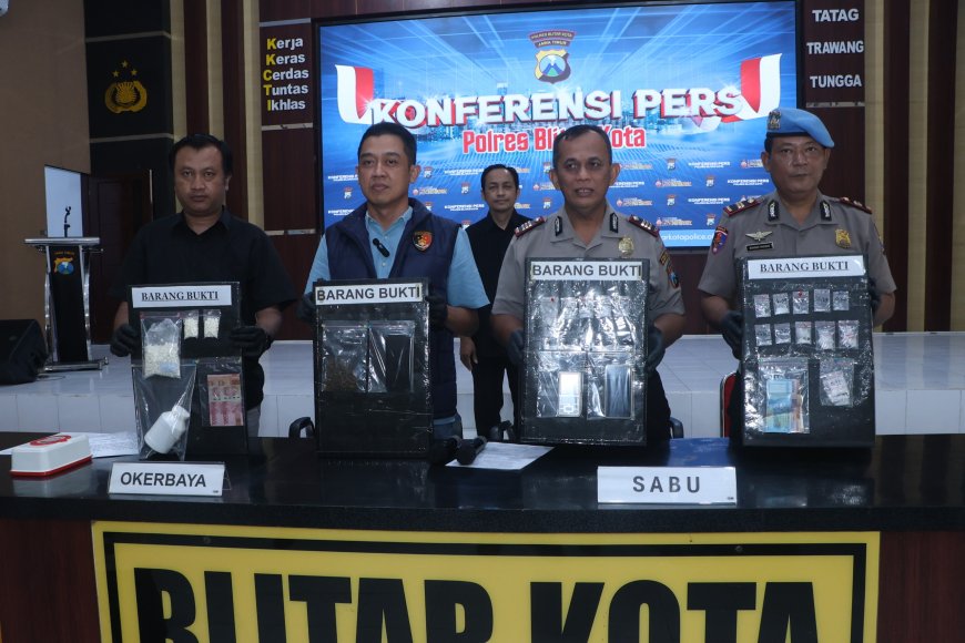 Polres Blitar Kota Tegaskan Komitmen Perangi Narkotika