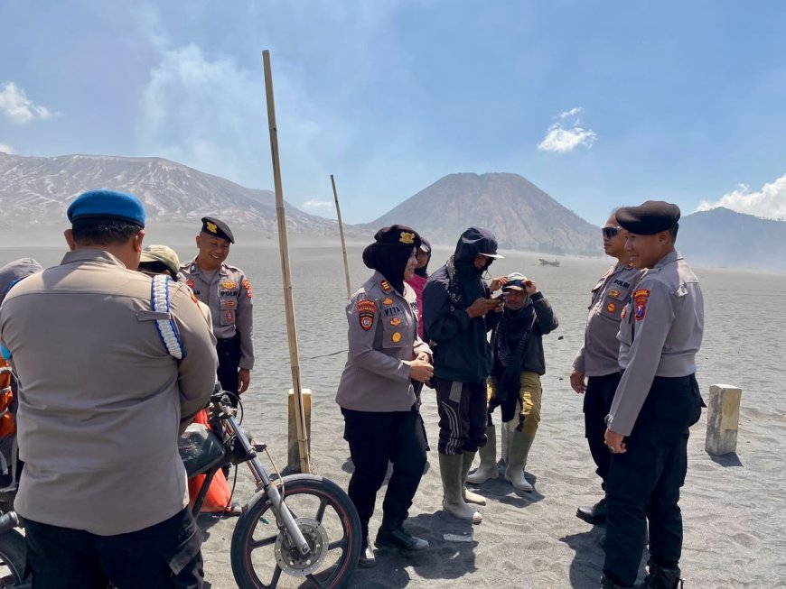 Bromo Kembali Dibuka untuk Wisatawan, Polres Probolinggo Beri Atensi Khusus Pencegahan Karhutla